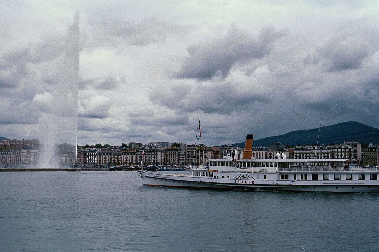 Geneva lakefront view